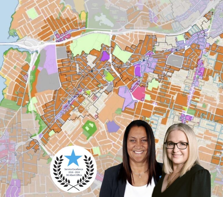 Plan Change 120 zoning map showing Central Auckland property near City Rail Link stations
